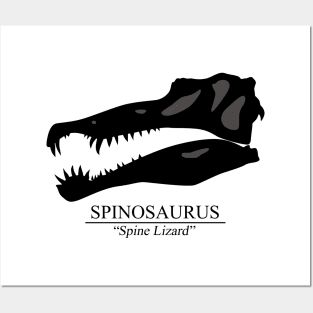 Spinosaurus Skull Posters and Art